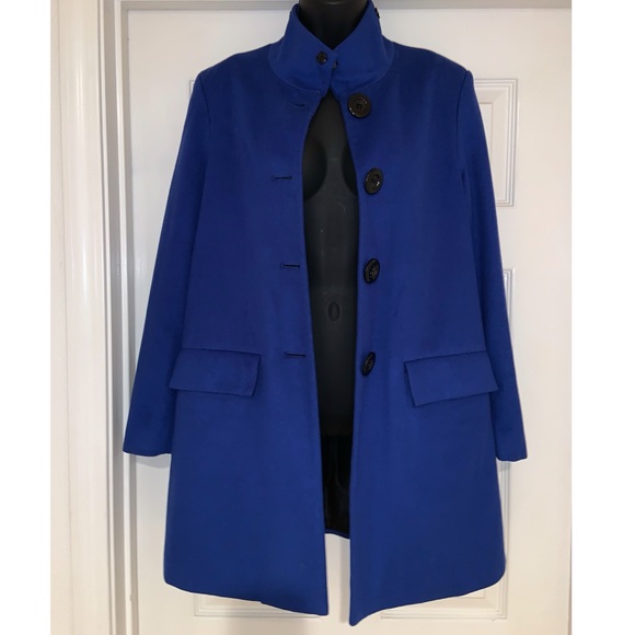 Alice & Olivia ‼️ SALE‼️ sapphire blue wool cashmere coat - Picture 16 of 17